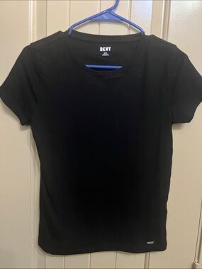 DKNY Black Short Sleeve Crew Tee